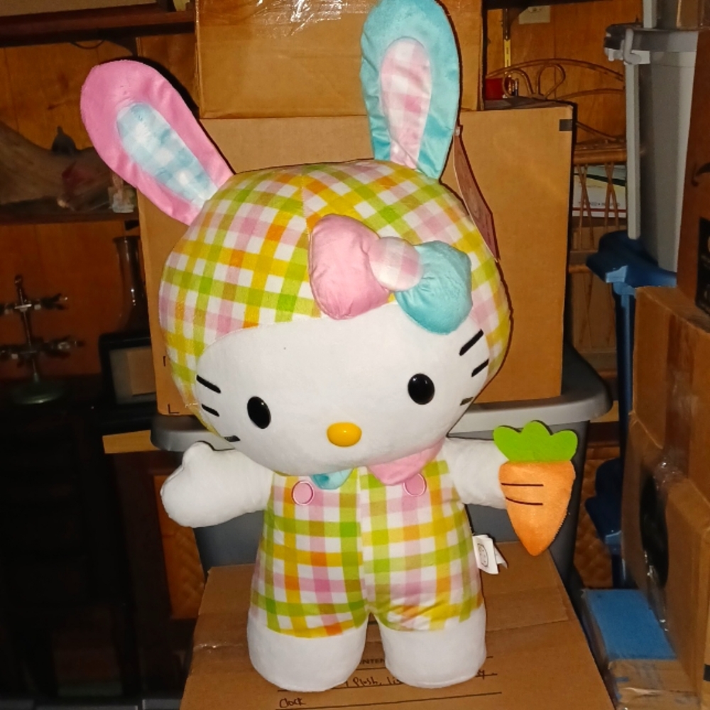 Hello Kitty Easter Bunny Greeter